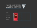 Website Snapshot of O G B ARCHITECTURAL MILLWORK